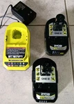 Ryobi 18V High Performance Combo Kit *two 4.0 Ah One+ Batteries & Charger. Fixed Price $74.12.