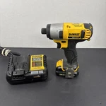 Dewalt DCF815 12V Max 1/4" Cordless Impact Driver Kit W/ Battery & Charger. Fixed Price $39.99.