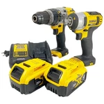 Dewalt DCK290L2 20V Max Hammer Drill And Impact Driver Combo Kit. Fixed Price $279.95.