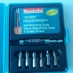 Makita Part No. 784811-A Stubby Finder/driver Set With Case. Fixed Price $13.90.