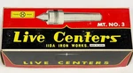 Iida Iron Works Live Center Mt. No. 3 - Grizzly Lathe Excellent In Box. Fixed Price $75.00.