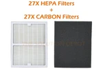 27 Pack Hepa + Carbon Filters For Idylis IAP-10-100, IAP-10-150, IAF-H-10. Fixed Price $169.99.