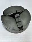 6 Inch 3-JAW Union Chuck, Flat Back Model 123-K. Fixed Price $124.99.