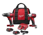 Milwaukee M18 2691-22 Drill Driver Impact Kit New Sealed. Fixed Price $179.99.