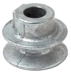 Chicago 150A 1.5" X 1/2" Die-cast V-grooved Pulley. Fixed Price $9.95.