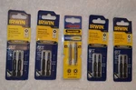 Packs Irwin Impact Insert #2 Power Bits, 1837478 Plus Megapro Shaftlok. Fixed Price $10.00.