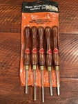 5 Henry Taylor Diamic Chisel High Speed Steel Mini Turning Tool Set England Hsmt. Fixed Price $109.98.