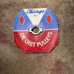 Chicago Die Cast PULLEY-3" Diameter, 3/4" Bore 300-A. Fixed Price $15.00.