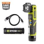 Usb Lithium Cordless Pivoting 625 Lumens Rechargeable Head Flashlight Kit With. Fixed Price $73.70.