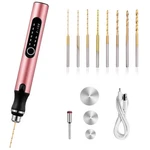 3-SPEED Cordless Mini Drill Pen Rechargeable Electric With 8 Bits. Fixed Price $31.99.