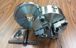 8" 4-JAW Self-centering Lathe Chuck Top&bottom W. L00 Adapter Plate-new. Fixed Price $289.00.