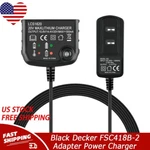 20V Lithium Battery Charger LCS1620 For Black Decker FSC418B-2 FSC418K-2. Fixed Price $20.99.