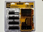 Dewalt 37-PIECE Screwdriving Bit Set DW2163 With Tough Case New And Sealed. Fixed Price $14.95.