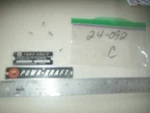 Name & Model Plates Brads 10" Montgomery Ward Powr-kraft Wood Lathe Tpf 2020A. Fixed Price $17.99.