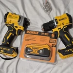 Dewalt 20V Xr Impact & Drill/driver Set 6AH Lithium-ion Battery. Fixed Price $199.99.