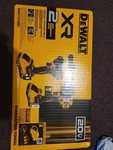 Dewalt 20V Brushless Hammer Drill/impact Driver Kit DCK2101QQ2, Batteries. Fixed Price $340.00.
