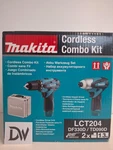 Makita LCT204 Combo Set DF330D TD090D 10.8V 1.3AH X 2EA Charger Hard Case DC10WA. Fixed Price $284.00.