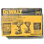 Dewalt DCK241C2 20V Max Compact Drill/driver And Impact Kit. Fixed Price $137.99.