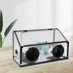 Fully Enclosed Electric Grinding Table Polisher Dust Box Acrylic Cover+led Light. Fixed Price $95.50.