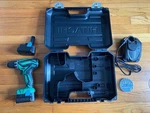 Hitachi DS10DFL2 12V Cordless Drill, Case, Batteries, Charger - Works Great!. Fixed Price $29.50.