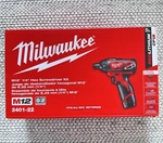 Milwaukee M12 12-VOLT Lithium-ion 1/4 In. 2401-22 Hex Cordless Screwdriver. Fixed Price $82.99.