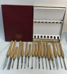 Robert Sorby 82HS-W Woodturning Lathe Tools Chisel Sheffield England 17 Pieces. Fixed Price $540.55.