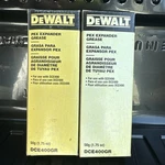 NIB-(2) Dewalt Pex Expander Grease DCE400GR 50G (1.75 Oz) Brand New. Fixed Price $37.96.