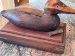 Vintage 70S/80S Mason Replica Canvasback Decoy Wood Cigar/jewel Box F Beall. Fixed Price $149.00.