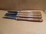 4 Craftsman High-speed Steel Chisel Set 9 28523, 28525, 28526, 28528 Usa. Fixed Price $35.00.