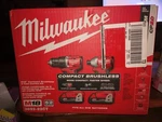 Milwaukee 3692-22CT M18 Compact Brushless 2-TOOL Combo Kit Drill & Impact New. Fixed Price $190.00.