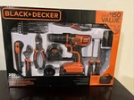 Black+decker 20V Max* Drill & Home Tool Kit, 68 Piece - LDX120PK. Fixed Price $110.00.