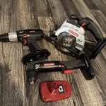 Craftsman 19.2 Volt Battery Set 3 Drills Trim Saw With Laser. Fixed Price $59.95.
