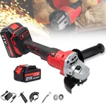 21V Cordless Angle Grinder Kit Power Tool Sander 9000RPM With Battery & Charger. Fixed Price $38.98.