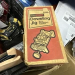 Sears Craftsman Revolving Turret Dowel Jig 9-4186 Vintage Original Box. Fixed Price $22.99.