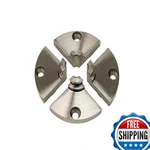 Nova JS20N 0.78 Inch Universal Mini Wood Lathe Chuck Jaw Set. Fixed Price $76.61.