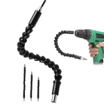 1PC Flexible Drill Bit Extension: Universal Snake Shaft Screwdriver Connector. Fixed Price $10.25.