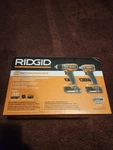 Ridgid R97801 18 Cordless Set 1/2IN Drill/driver And Impact Kit. Fixed Price $120.00.