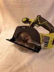 Ryobi 18V Cordless 5-1/2 In Circular Saw Kit With 1.5 Ah Battery, Charger. Fixed Price $59.99.