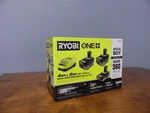 Ryobi 18V Lithium Starter Kit (2) 4 Ah & (1) Battery + Charger PSK108SB New. Fixed Price $135.00.