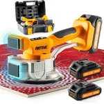 Tile Vibration Tool Kit With Dual 20V Batteries Cordless Mac.... Fixed Price $108.05.