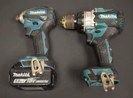 (RI2) Makita 2PC. 18V Driver XDT18 & Drill XPH14 Tool Set. Fixed Price $110.00.