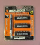 Black & Decker 71-933C 31-PIECE Magnetic Guide Drill/driver Set. Fixed Price $14.99.