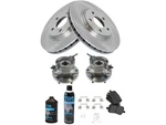 Front Brake Pad And Rotor Wheel Hub Kit For 2005-2007 Saturn Ion JC411QC. Fixed Price $202.19.