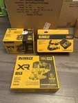 Dewalt Xr 20V Max Brushless Cordless 2-TOOL Combo Kit, Battery + Charger. Fixed Price $465.00.