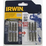 Irwin Impact Double End Power BITS6PC Mix #2 Philips And Square 1907872. Fixed Price $8.95.