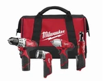 New Milwaukee 2493-24 M12 Cordless Lithium-ion Tool Combo Kit. Fixed Price $309.95.
