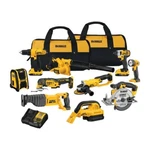 Dewalt Canada 20V Max Cordless Combo 10-TOOL Kit. Fixed Price $1462.30.