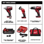 Milwaukee Canada 18V Cordless Lithium-ion 3 Tool Combo Kit. Fixed Price $727.27.