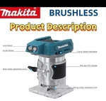 Makita 18V Lxt Lithium-ion Brushless Cordless Compact Router (bare Tool). Fixed Price $129.99.
