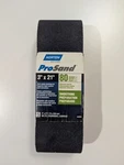 Norton 49264 Prosand 3 X 21 80 Grit Medium Sanding Belts Pk Of 5. Fixed Price $10.00.